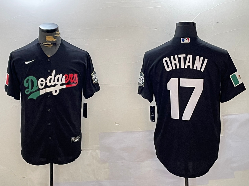 Men's Los Angeles Dodgers Shohei Ohtani Black Jersey